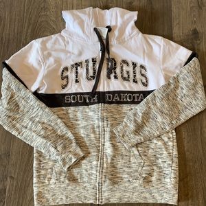 Sturgis zip up hoodie